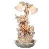 Fairy Table Lamp and Fountain with 2 Lights by Ok Lighting